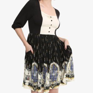 NWOT Harry Potter Great Hall Border Dress